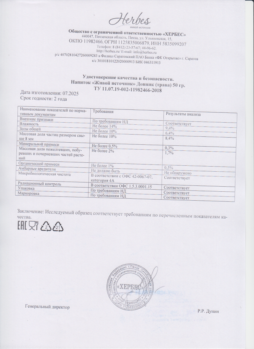 Паспорт №072025